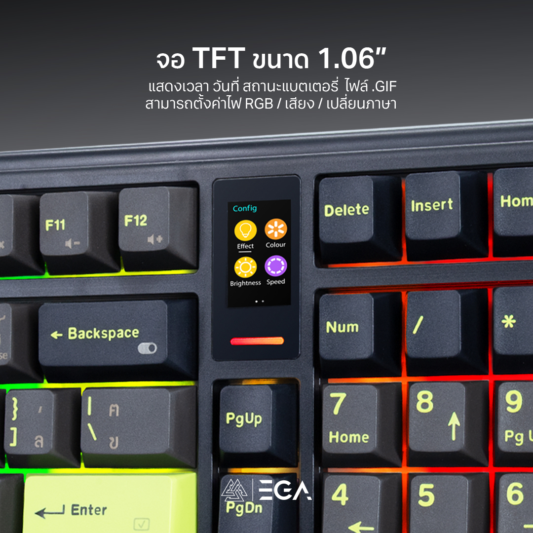 EGA Type CMK11 Custom Mechanical Keyboard 98%