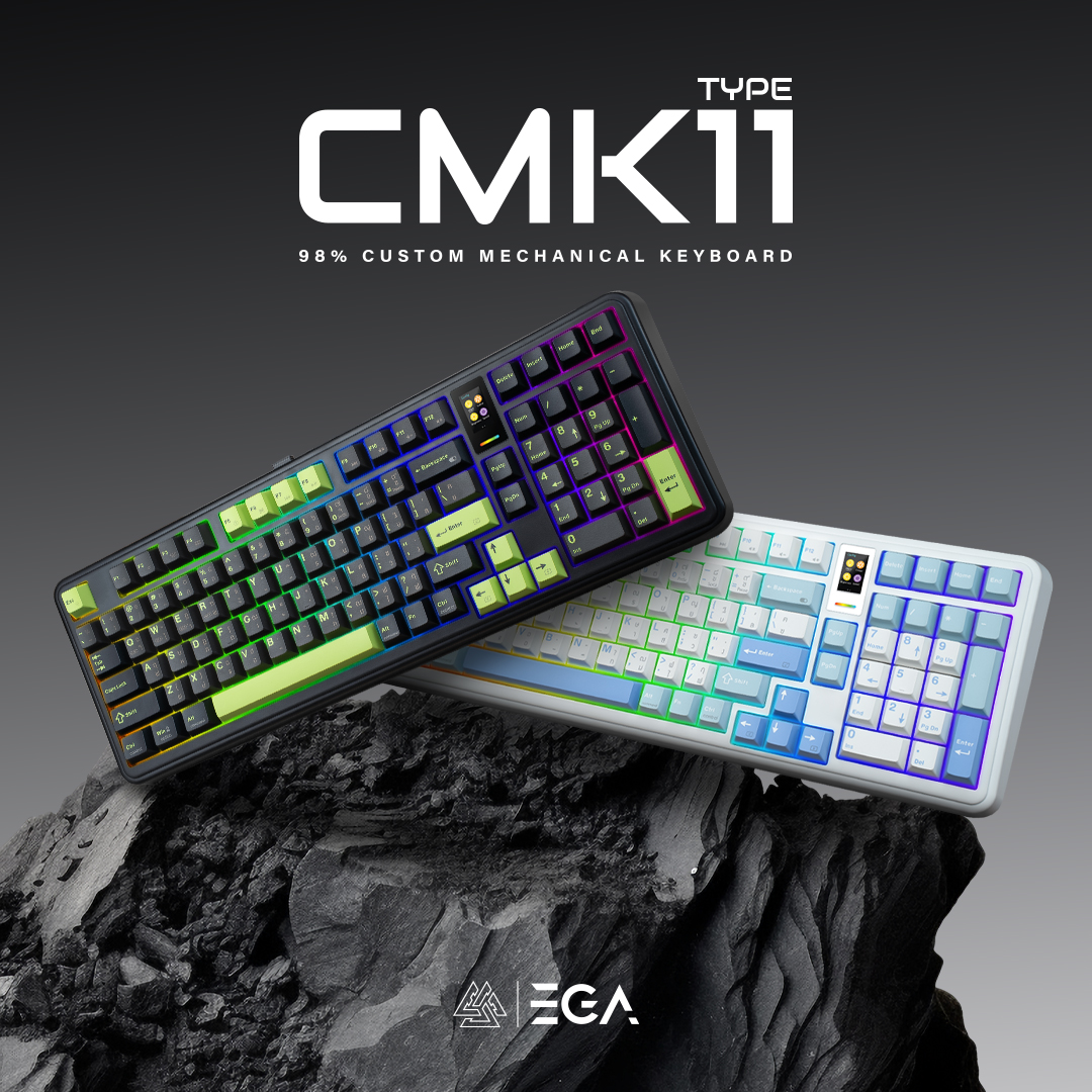EGA Type CMK11 Custom Mechanical Keyboard 98%