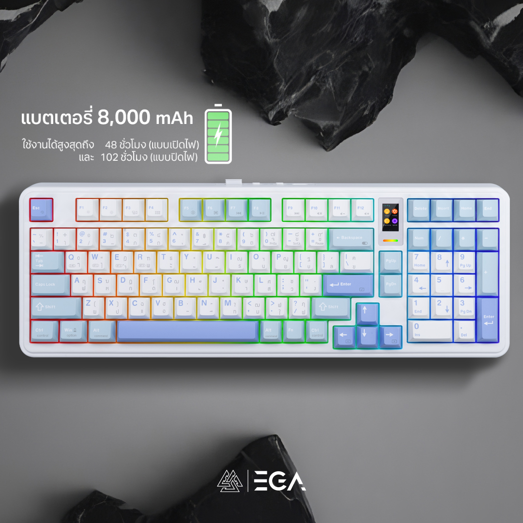 EGA Type CMK11 Custom Mechanical Keyboard 98%