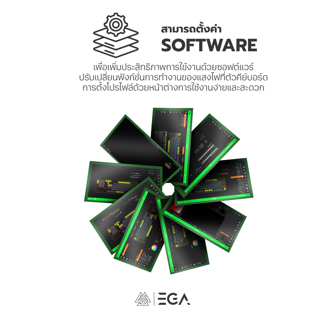 EGA Type CMK11 Custom Mechanical Keyboard 98%