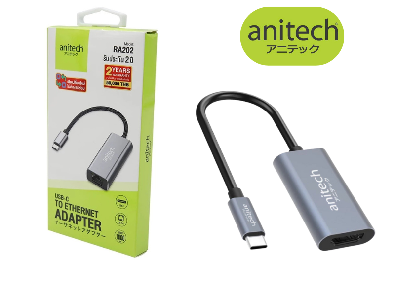 ANITECH USB-C TO HDMI ADAPTER รองรับความชัดสูงสุด 4K 60HZ