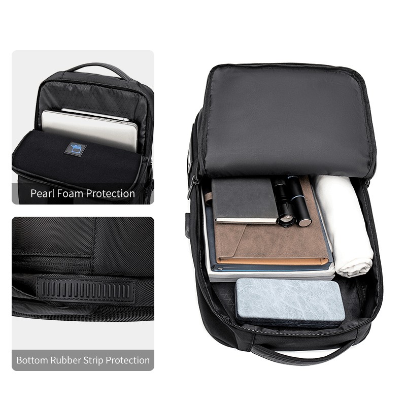 กระเป๋าเป้ใส่โน๊ตบุ๊ค ขนาด 14-15 นิ้ว แบบกันน้ำได้