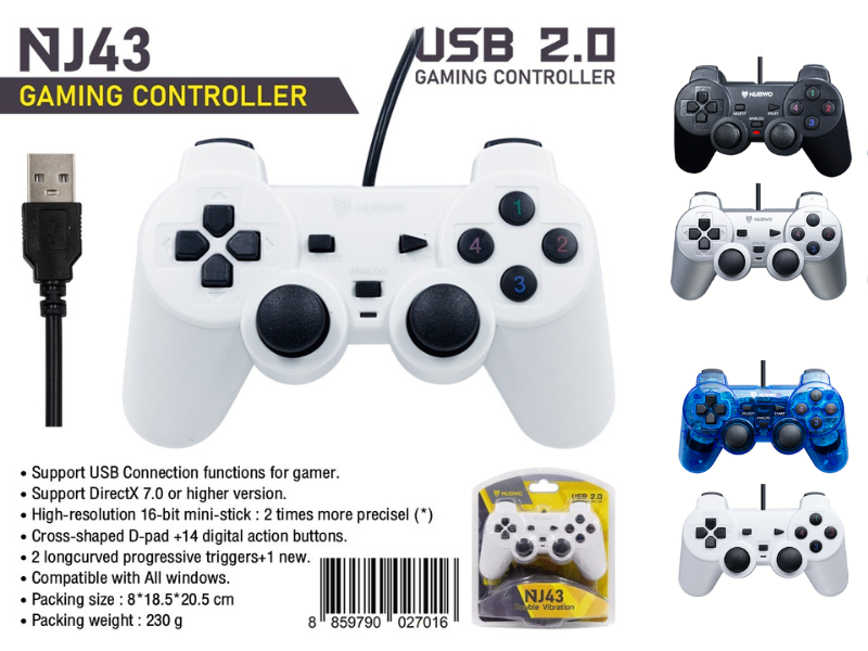 Joy Games Stick Analog USB Analog จอยเกมส์ เดี่ยวสั่น For PC GAMING