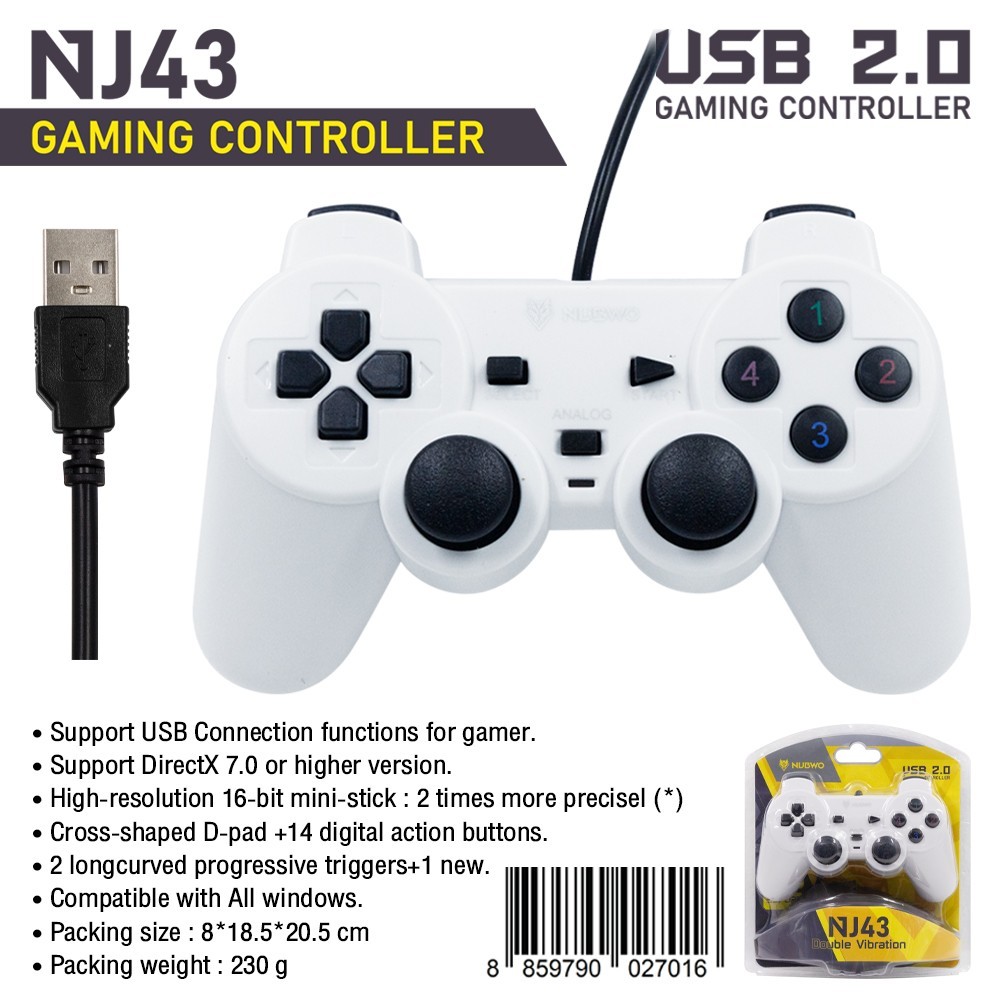 Joy Games Stick Analog USB Analog จอยเกมส์ เดี่ยวสั่น For PC GAMING