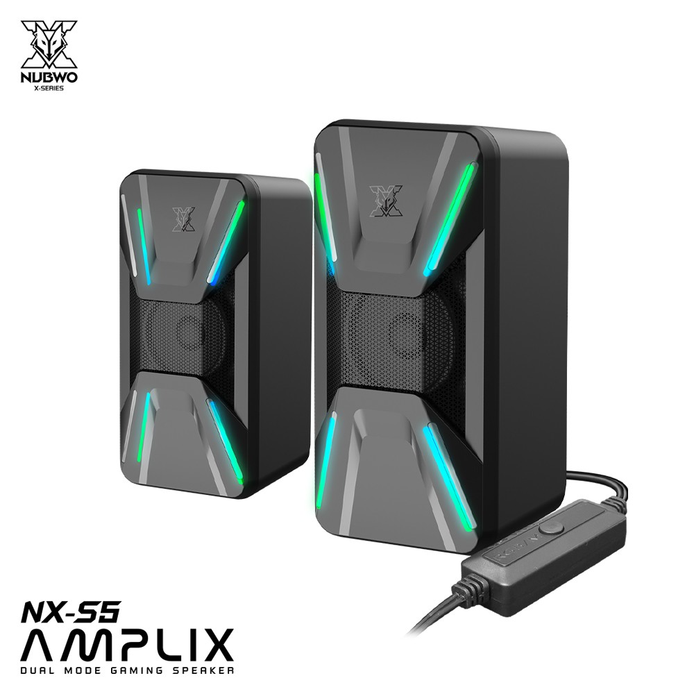 DUAL MODE GAMING SPEAKER RGB BLUETOOTH 5.3 USB 5V & 3.5 MM