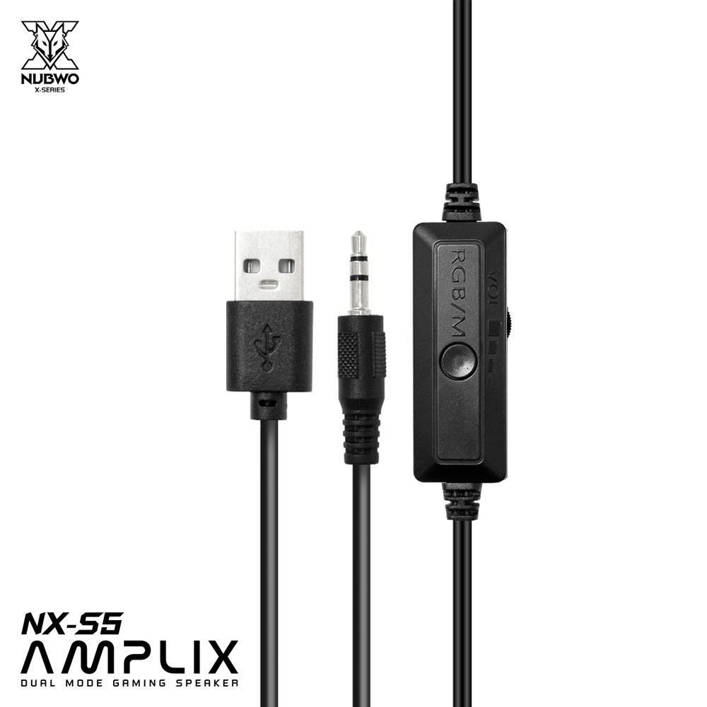 DUAL MODE GAMING SPEAKER RGB BLUETOOTH 5.3 USB 5V & 3.5 MM