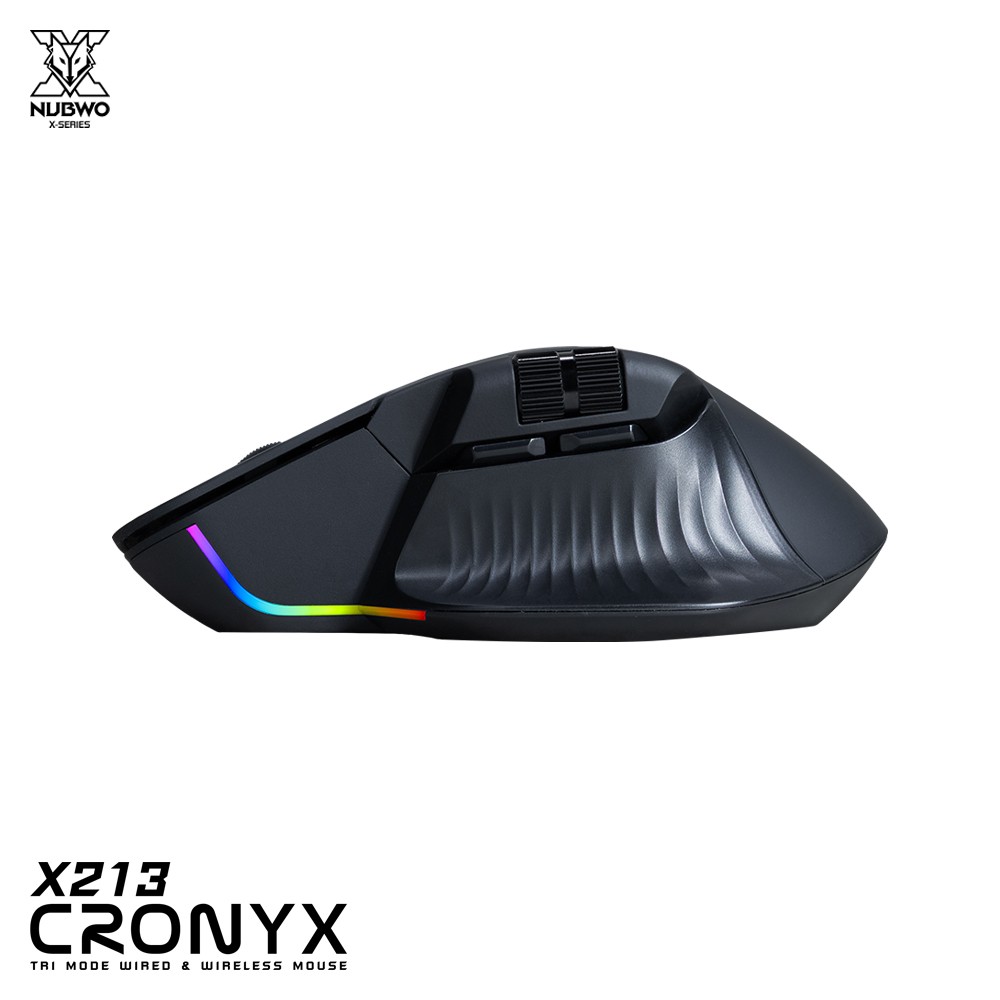 NUBWO X213 CRONYX Tri Mode Mouse เมาส์ไร้สาย เสียงเงียบ