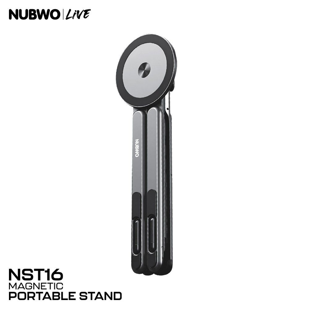 NUBWO ขาตั้งมือถือ โน๊ตบุ๊ค ขนาด 10-17นิ้ว แบบพับได้ ปรับระดับสูงต่ำได้ 8ระดับ