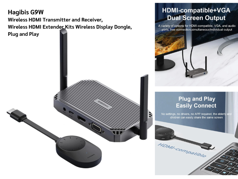 G9W Wireless HDMI Transmitter & Receiver เป็นอุปกรณ์ส่งสัญญาณภาพและเสียง