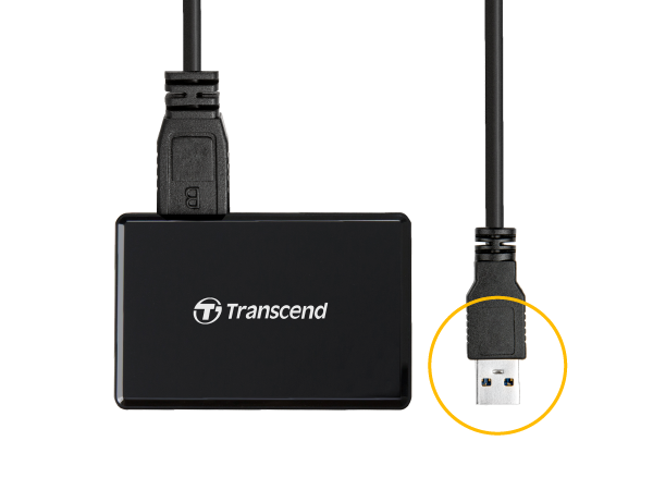 Transcend Card Reader USB3.1 Gen2 ตัวอ่านการ์ดSD /microSD