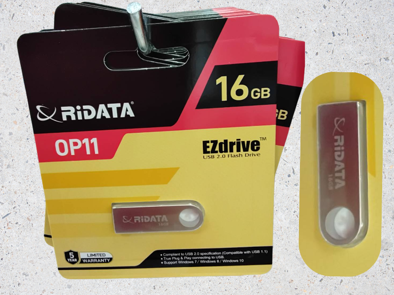 RiDATA Flash Drive 16GB รุ่น OP11 แฟลชไดรฟ์ ความจุ 16GB แบรนด์ RiDATA