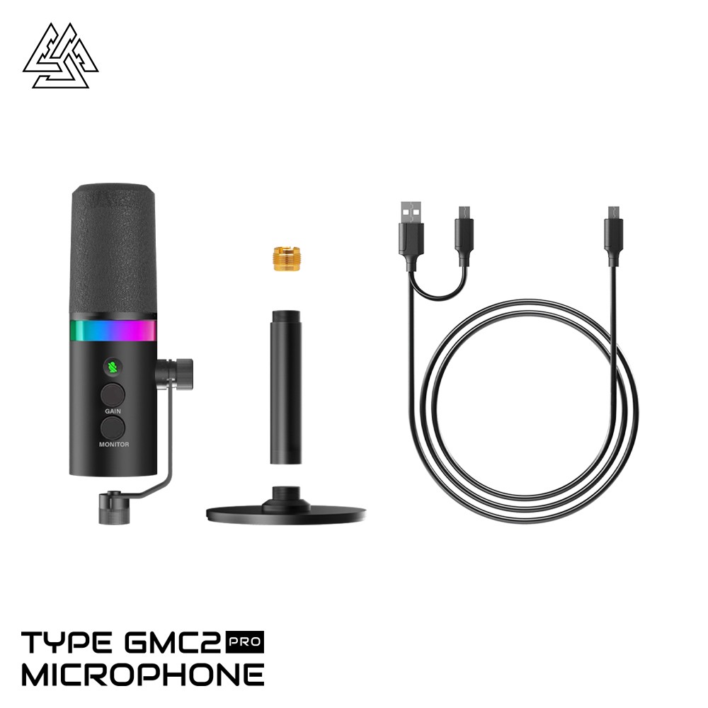 MICROPHONE LED LIGHTING 48KHZ RECORDING