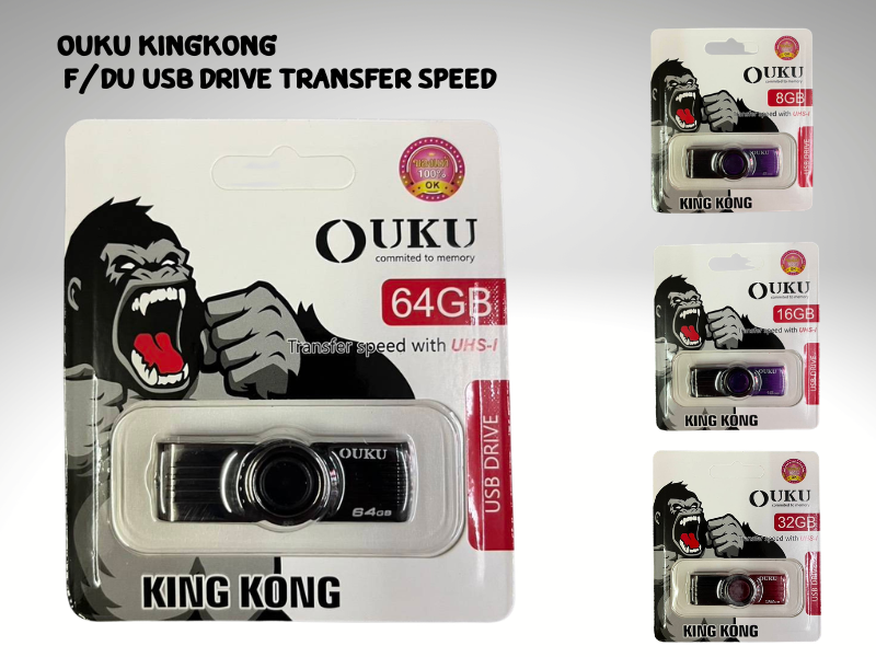 OUKU Kingkong USB Flash Drive 64GB แฟลชไดร์ฟ คละสี