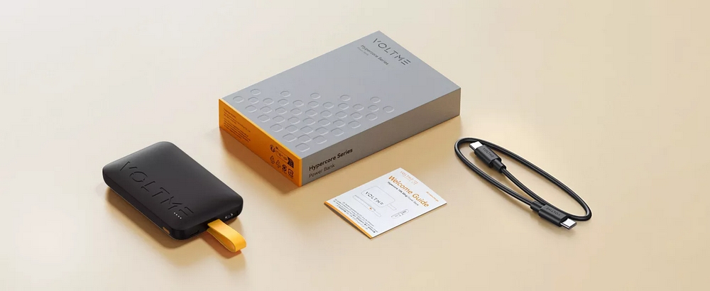 VOLTME POWER BANK ดีไซน์กะทัดรัด ทรงพลัง ความจุ 10,000mAh