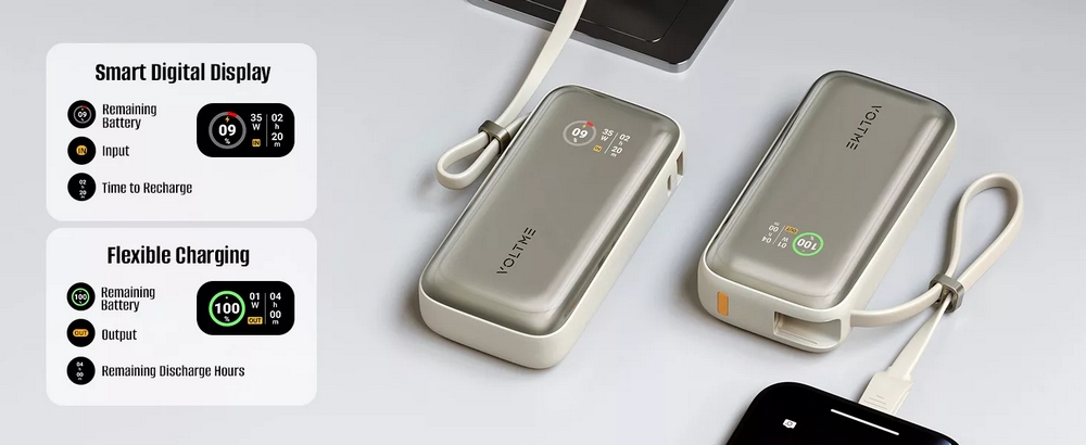 VOLTME HYPERCORE Z 10K POWER BANK 10000Mah.