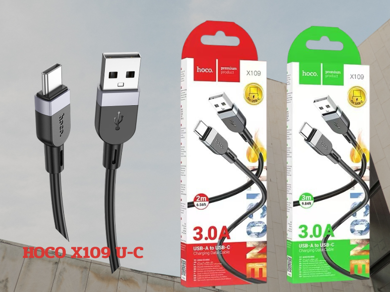 HOCO X109 Energy สายชาร์จมือถือ USB-A to USB-C 3.0M