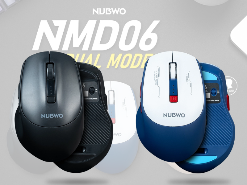 NUBWO NMD06 Dual Mode Wireless Bluetooth Mouse