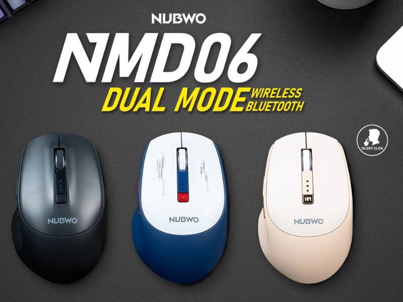 NUBWO NMD06 Dual Mode Wireless Bluetooth Mouse