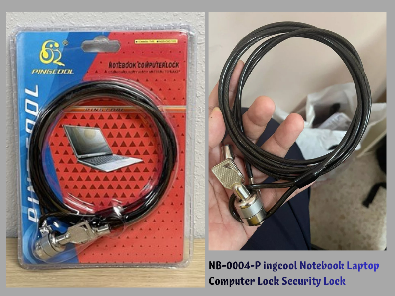 Pingcool Notebook Laptop Computer Lock Security Lock Cable