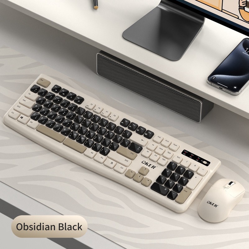 OKER Model: K-1829 Keyboard and Mouse Dual-Mode Wierless