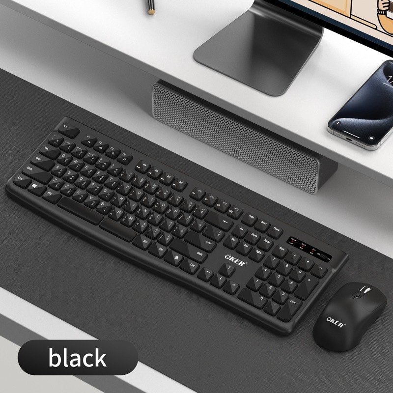 OKER Model: K-1829 Keyboard and Mouse Dual-Mode Wierless