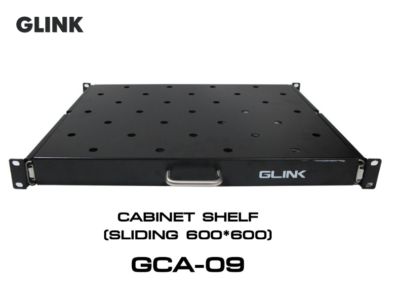 ถาดสไลด์สำหรับใส่ตู้แร็ค ตู้เซิร์ฟเวอร์ขนาด 19″ GLINK รุ่น GCA-09