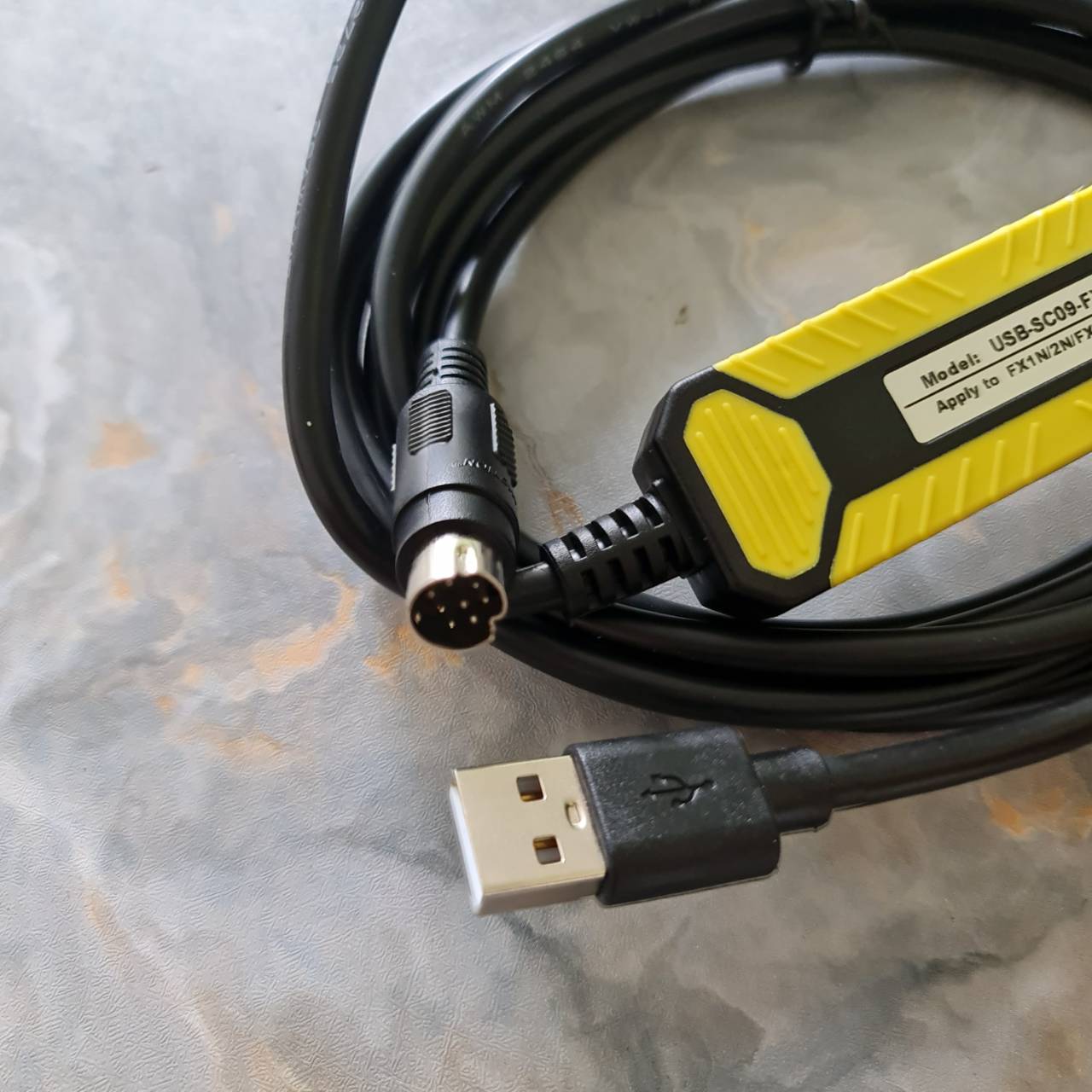 สาย Amsamotion USB-SC09-FX Mitsubishi FX สายยาว 2.5เมตร