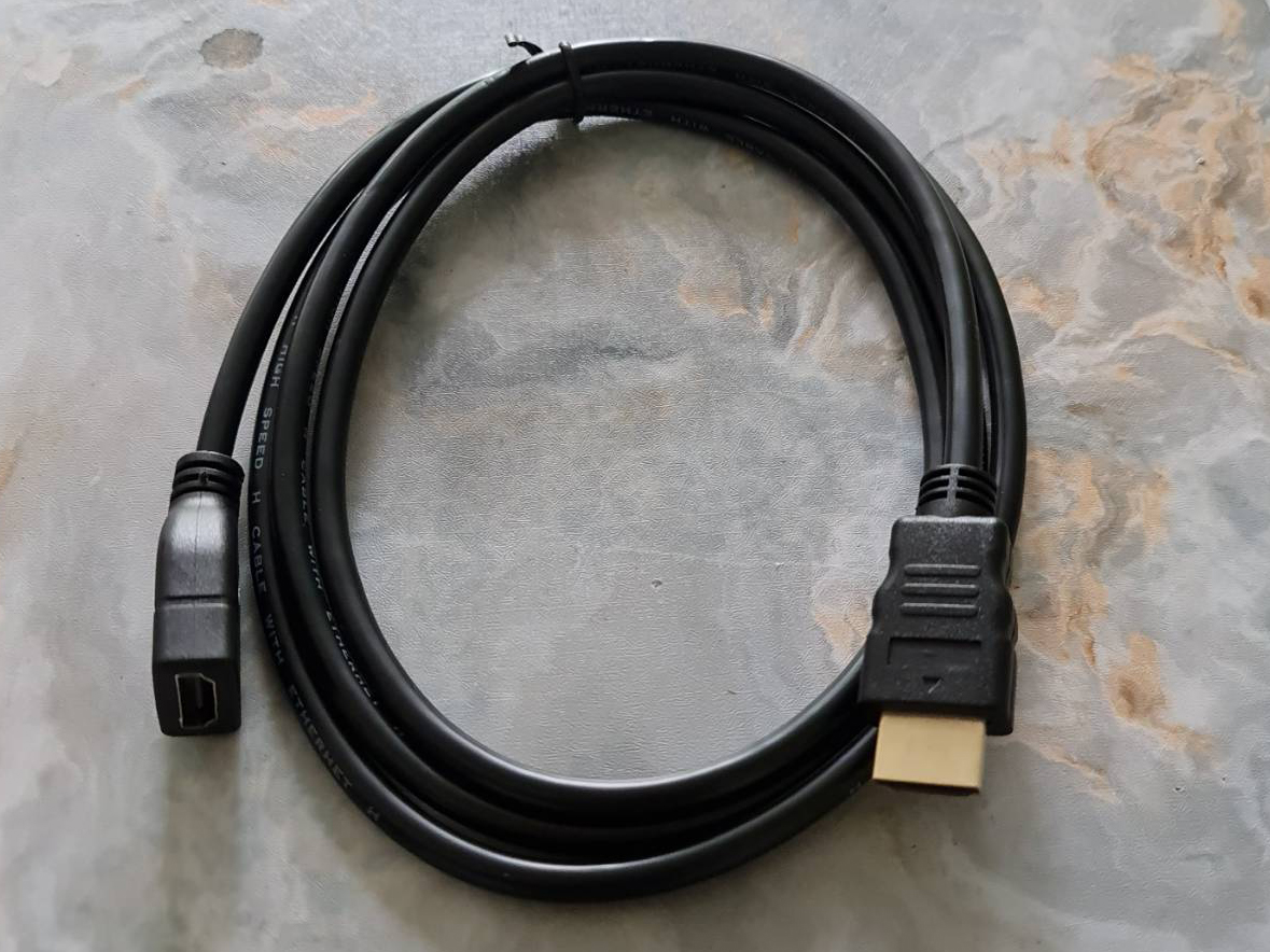 CABLE HDMI V2.0 4K@30Hz. Mail/Femail สายยาว 1.5เมตร