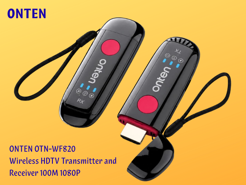 ONTEN รุ่น OTN-WF820 Wireless HDTV Transmitter and Receiver