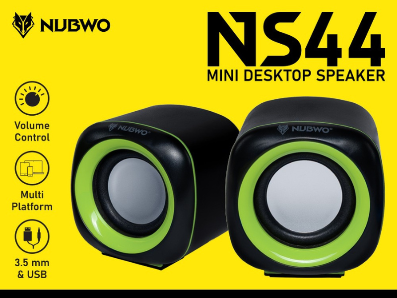 NUBWO Model. NS44 USB SPEAKER 2.5Watt. ลำโพงคอมพิวเตอร์ขนาดเล็ก